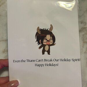 Attack on Titan Holiday Cards